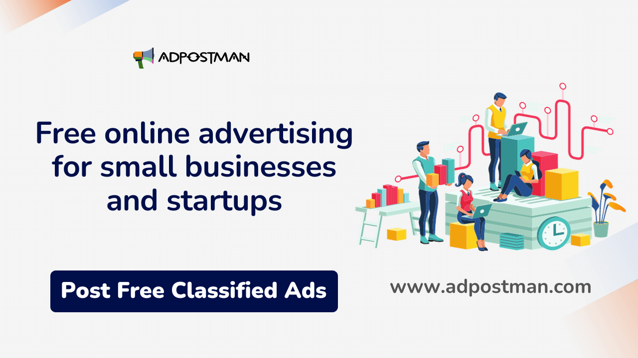 Post Free Classifieds on Global Classified Advertising Website in India-USA-UK | Free Online Advertising Site for Small Businesses and Startups Worldwide | Adpostman