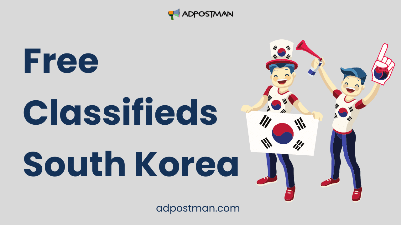 Free Classifieds South Korea - Adpostman