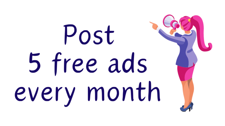 Post 5 free ads on adpostman