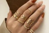 Gold Plated Ring Sets