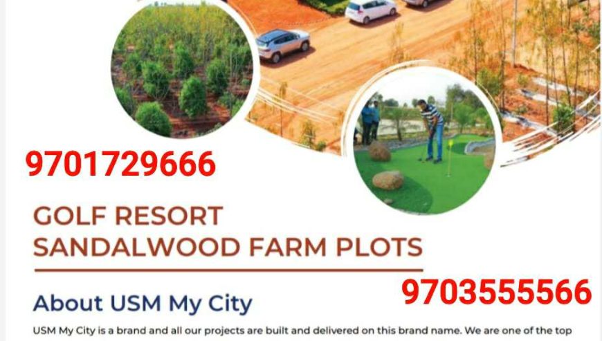 DTCP APPROVED PLOTS With Sandalwood Plantation