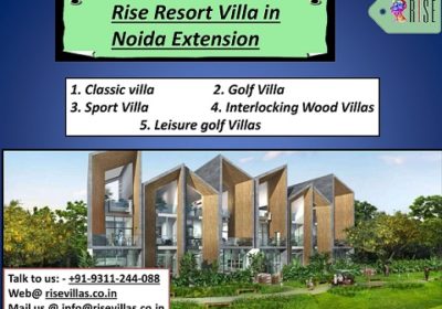 Rise Resort Villa In Noida Extension
