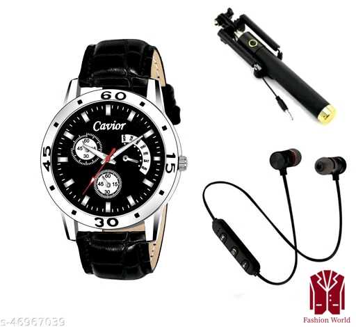 Trendy Men Watches-Strap Material Synthetic/Fabric/ Plastic