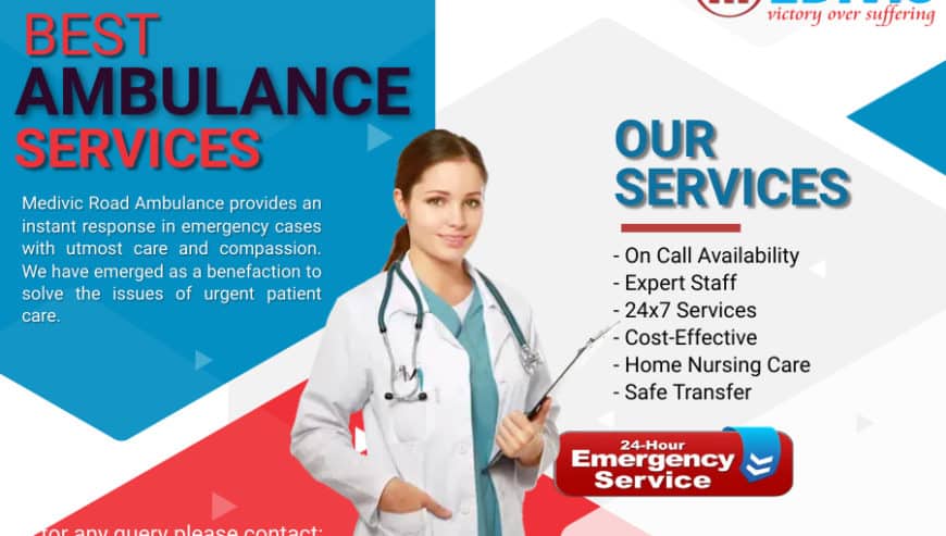 Medivic Ambulance Service in Delhi for Fast Medical Aid