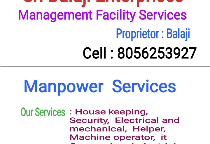 Sri Balaji Manpower Enterprises Chennai