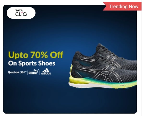 TATA CLiQ : Buy Online Brands Footwear at Best Prices