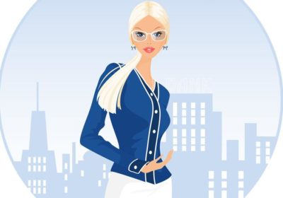 blond-business-woman-background