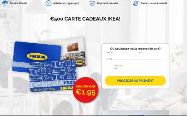 Get a €500 Ikea Voucher !