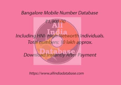 Bangalore-Mobile-Database