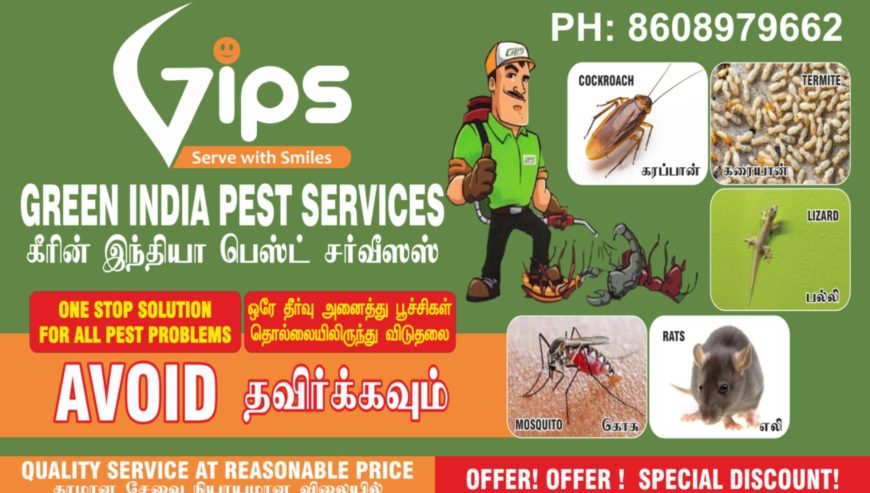 General Pest Control Services in Ayanavaram City, Chennai