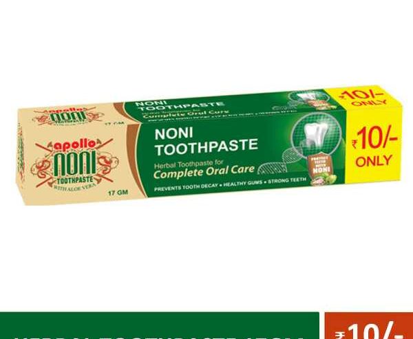 Apollo Noni Toothpaste – Keep Your Teeth & Gums Healthy