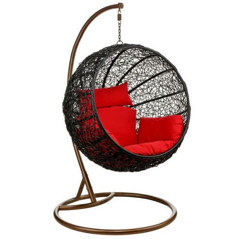 Swing Jula Black With Red Cushion For Sale in Bangalore