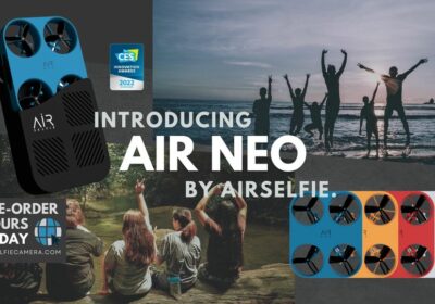 New Pocket Sized AI Powered Aerial Camera | AIR NEO