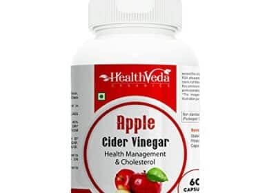 Health Veda Organics Apple Cider Vinegar Capsule – Weight Management & Gut Health