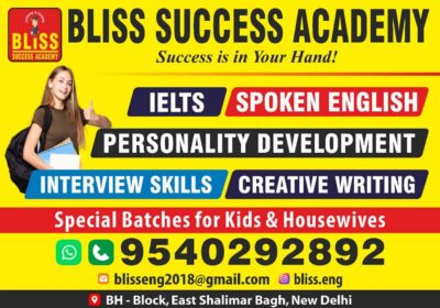 ONLINE ENGLISH GRAMMAR & SPOKEN ENGLISH CLASSES | BLISS Success Academy