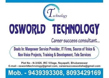 Best Recruitment Agency in Bhubaneswar – OSWORLD TECHNOLOGY