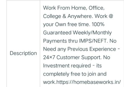Jobs & Employment – Work From Home
