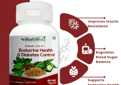 Health Veda Organics Diabetic Care Supplements | Manages Blood Sugar