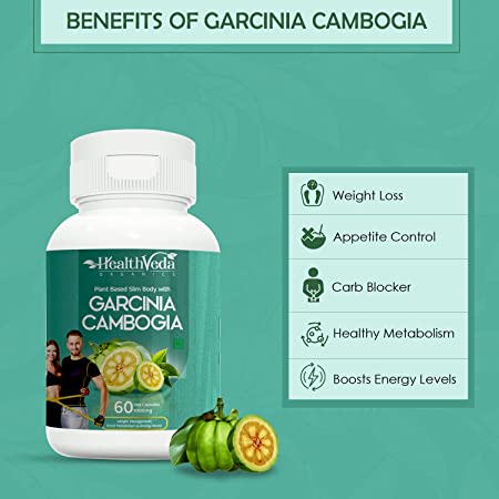 Health Veda Organics Plant Based Garcinia Cambogia