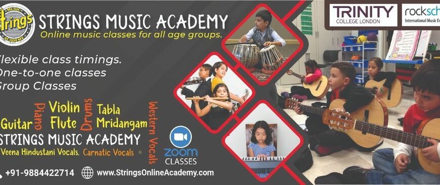 Best Online Music Classes in Chennai – Strings Music Academy
