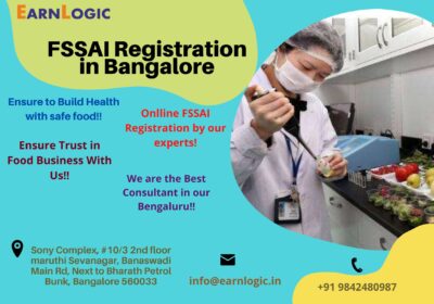 FSSAI Registration in Bangalore | Earnlogic