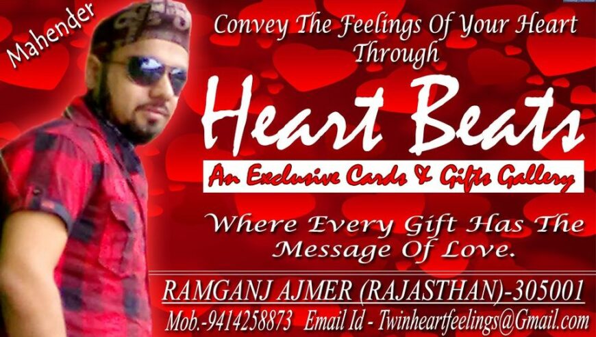 Famous Gift Shop in Ajmer | Heart Beats Cards & Gifts Gallery
