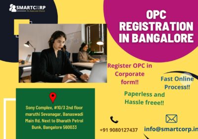 OPC Registration in Bangalore | Smartcorp