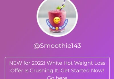 White Hot Weight Loss Offer | Delicious Smoothie