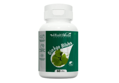 Buy Health Veda Organics Ginkgo Biloba Capsules For Brain Booster