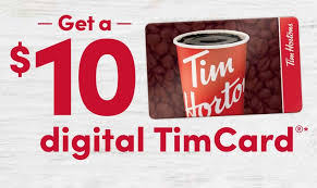 Get a $500 Gift Card For Tim Hortons