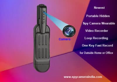 Latest Wearable Hidden Body Camera in India | Spy Camera India