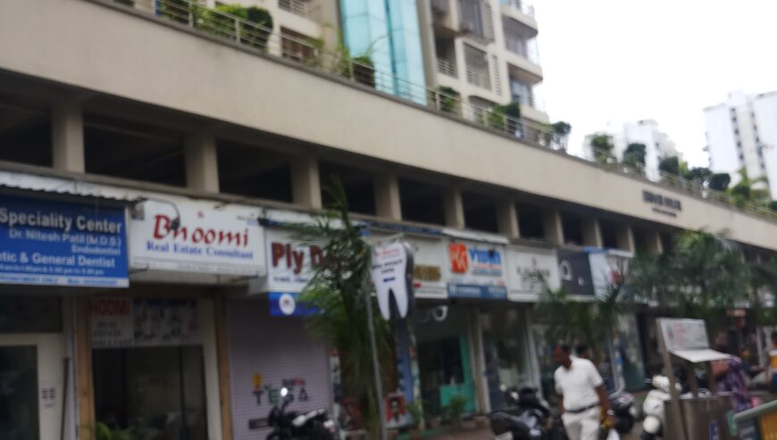 Shop/Office Space Available For Rent in Bhoomi Oscar CHS, Ghansoli, Navi Mumbai