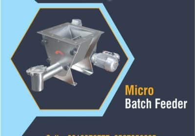 Buy Micro Feed Screw and Micro Batch Feeder in India | Saksham Industrial