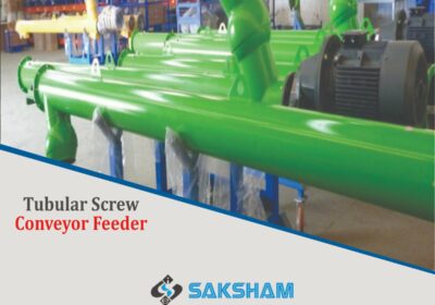 Tubular Screw Conveyor Feeder Manufacturer in India | Saksham Industrial Engineers