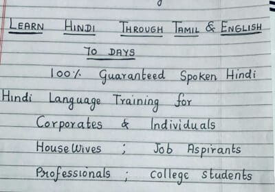 Hindi Spoken Classes in Madipakkam, Chennai | Rams Academy