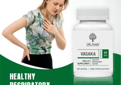 Buy Life Aveda Vasaka Capsules For Healthy Respiratory System | Aveda Ayur
