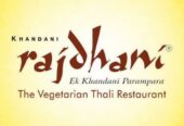 Pure Vegetarian Gujarati and Rajasthani Thali Restaurant in Ahmedabad | Rajdhani Thali