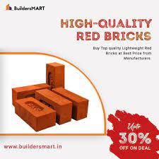 Buy Red Bricks Online in Hyderabad | BuildersMart.in
