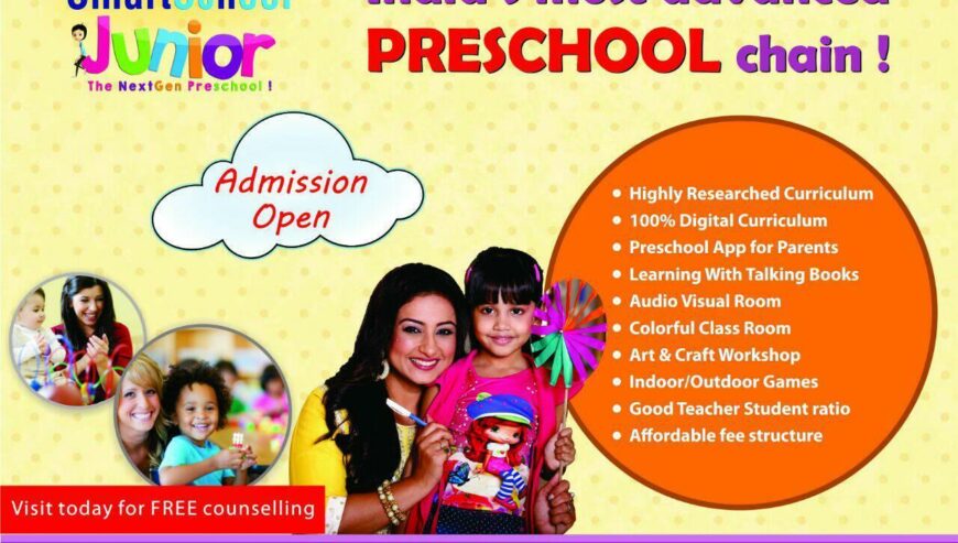 India’s Most Advanced Preschool in Bangalore | SmartSchool Junior