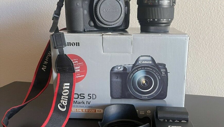 Buy Canon EOS 5D Mark IV DSLR Camera in USA