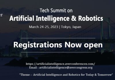 Tech Summit on Artificial Intelligence and Robotics will be Held in Tokyo Japan