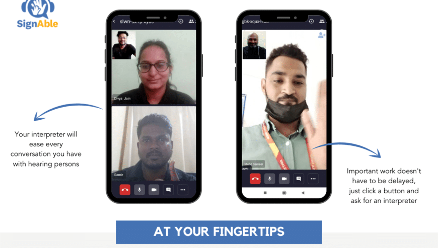 Communicate With The Deaf Using a Sign Language Interpreter | SignAble