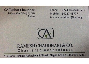 Best Accounting Firm in Akola, Maharashtra | Ramesh Chaudhari & Co