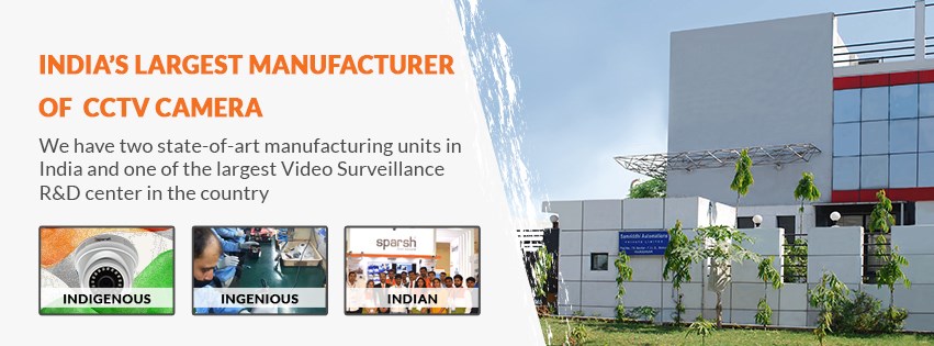 Top CCTV and IP Camera Manufacturer Company in India | Sparsh