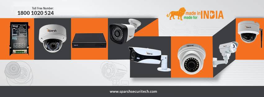 Top CCTV and IP Camera Manufacturer Company in India | Sparsh