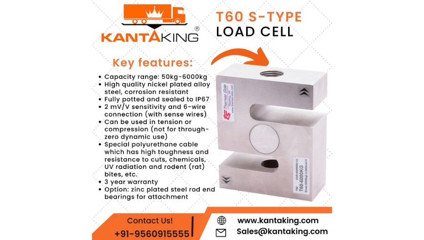 T60 S-Type Load Cells – Load Cell For Weighbridge | Kanta King