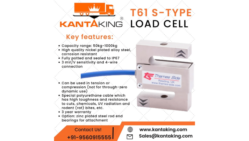 Buy S Type Load Cell – Model T61 Load Cell | Kanta King
