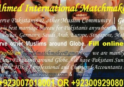 Pakistani Muslim Matchmaker and Marriage Bureau in USA, UK, Canada, Australia, Dubai