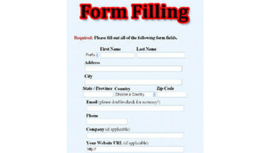 Available Home Based US Medical Form Filling Projects Jobs