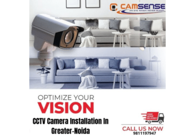 Top CCTV Camera Installation Services in Greater-Noida | Camsense India